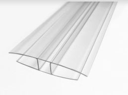 Perfil H para Policarbonato Celular